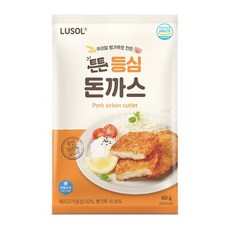 튼튼 어린이 등심돈까스 10팩 (1팩 60g) + 치즈돈까스 2팩, 등심돈까스(10)+치즈돈까스(2) - 아기돈까스