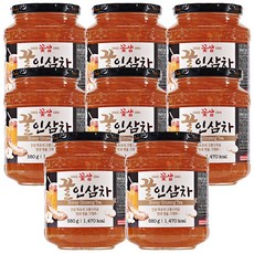 꽃샘 꿀인삼차 1160g, 580g, 1개, 8개입