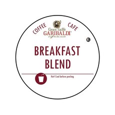 Gran Caffe Garibaldi 그랑 카페 가리발디 아침 식사는 큐리그 K컵 36개 커피 서브 컵, 상세설명참조