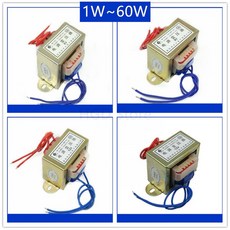 전력 변압기 입력 AC 220V 50HZ 출력 AC 6V 9V 12V 15V 18V 24V 3W 5W 10W 20W 30W 50W 60W 80W 100W 싱글 듀얼, 220V Dual Output, AC110V, 1개