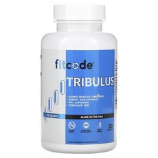 핏코드 Tribulus 트리뷸러스 650 mg 30 베지캡슐, 6개, 30정