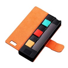 전자담배 쥴 JUUL 충전기 자석 USB 줄 목걸이 액세서리 거치대 홀더 충전케이스, JULL 충전케이스-오렌지, 1개