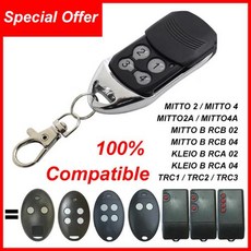 차고 문짝 명령 오프너 송신기 전기 배리어 키 MITTO 2 4 2A 4A B RCB KLEIO B RCA 02 04 리모컨, 1개