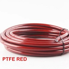 오토바이 AN3 브레이드 스테인레스 스틸 나일론 브레이크 라인 호스 유체 유압 호스 Ptfe 브레이크 라인, 06 RED TF