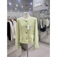 로엠 하트넥 트위드자켓 RMJKE23R13 백화점 아울렛 (4155691)