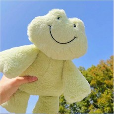 푸딩푸딩 긍정 스마일 봉제 개구리인형 애착 기념일 선물 생일