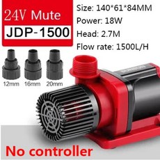 수족관용 수중모터 수중 자동 펌프 JDP-3500Q JDP-6000Q JDP-10000Q 와이파이 제어 가능 DC 워터 펌프 24V 물고기 해양 암초 키오 연못 순환 펌프, 1개