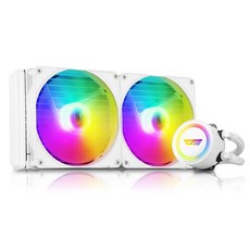 다크플래쉬 darkFlash AURA DA-280 RGB 수냉 CPU 쿨러 (화이트), 1개