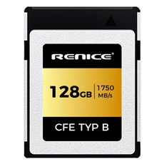 RENICE 128GB CFexpress Type B pSLC 1750MBs 1500MBs b 6K 8K for EOSR3 R5 R5C C300 1DX C500 Z9 Z7II Z6II Z7II H2S X-H2 GH6 S1 S1R 메모리 카드