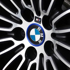 BMW 휠 허브 장식 알루미늄 합금 링 스티커 - E90 E92 F10 파츠 튜닝, 1개