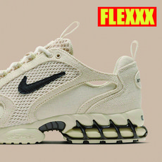 스투시 x 나이키 줌 스피리돈 베이지 컬러 Stussy x nike zoom spiridoncage