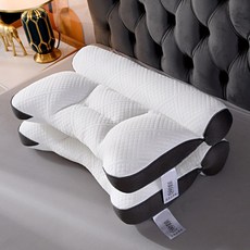 [KORELAN] 베개 편한 수면 경추베개 수면베개, 2개, 블랙