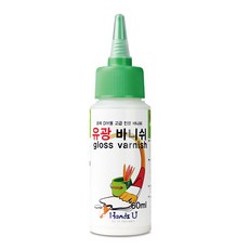 핸즈유 공예용 접착제 마감제, 유광바니쉬 60ml