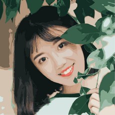 피포페인팅 주문제작 DIY 명화 그리기 캔버스페인팅 유화그리기세트 성인취미미술, 30 X50 스트레치 내부프레임 2.5cm  + 36 색 + 일반 특급