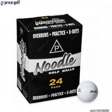 테일러메이드 Noodle 24볼 벌크 팩키지 2피스 골프볼, 기본 : 상세페이지 참조