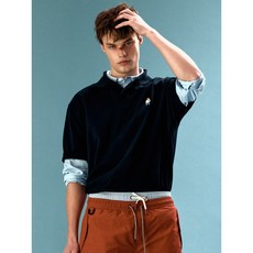후아유 공용 Steve PQ Collar T-Shirt WHHAE2521U