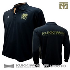 국기원 스판덱스 PK티셔츠(BLACK) [I-2028], 150