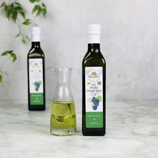 유기농 압착 포도씨유 비정제 포도씨오일 팜투마켓 500ml