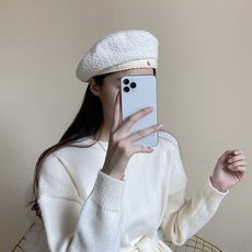 딜라잇J / 울 트위드 베레모