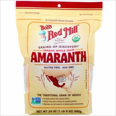 Organic Amaranth Whole Grain 680g, 1개