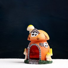 미니 하우스 수족관 장식 새우 은신처 놀이터, 1개