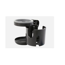 IN 랙 홀더 체어 트롤리 유모차 2 컵 1 물병 케이스 스탠드 푸시 범용 운반 자전거 트윈, Twin cup holder, 1개