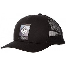 Columbia Mesh Snap Back Hat Black Black One Size