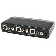 PINA / LC071 Coms AV 분배기 21 (SVHS/2RCA) rgv케이블/컴포넌트케이블/dsub케이블/vga젠더/hdmi컨버터/av셀렉터/hdmiav/utp케이블/컴포지트케이블/무선송수신기, 단일 색상