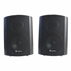 velton VTS-504스피커 100W고출력 앰프용스피커 매장스피커 카페스피커 학원스피커 벽걸이스피커 고출력스피커, VTS-504스피커 블랙(1조 2개 발송)