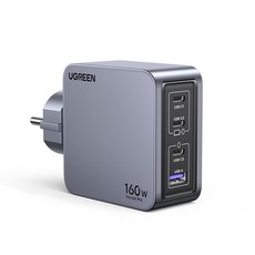 유그린 넥소드 프로 GaN 160W / PD3.1 140W 3.1 / PPS 접지형 멀티 고속충전기, 혼합색상, 1개