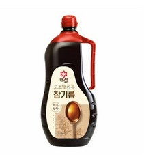 백설 고소함 가득 참기름1.5L 10개 1박스, 1.5l