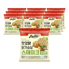 맛있닭 닭가슴살 스테이크 야채맛 100gX10팩 (1kg),