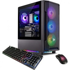 Skytech Shadow 게이밍 PC 데스크탑 Intel i5 13400F 2.5GHz 4.6GHz 터보 부스트 NVIDIA RTX 4060 8GB GDDR6X 2TB SSD, Gaming PC_13400F | 4060 | 32GB - 13400