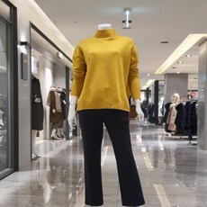 지고트 울 캐시미어 절개 풀오버 니트