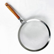 키친아트 스텐 채반 건지기 21cm(대), 키친아트 원목건지기(대), 1개