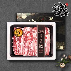 [KT알파쇼핑][소돈가] 한돈 돼지갈비 LA식 구이용 2kg 선물세트, 1개