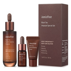 이니스프리 블랙티 유스 인핸싱 앰플 대용량 세트, 3개, 50ml