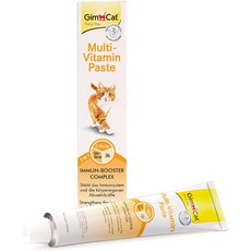  짐캣 Gimcat 멀티 비타민 페이스트 건강한 고양이 간식 튜브형 200g 