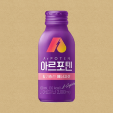 대상웰라이프 아르포텐에너지샷 에너지드링크 100ml 에너지음료, 10개