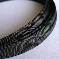 신축성 있는 고밀도 PET 편조 슬리브 와이어 케이블 절연 보호 DIY 2 4 6 8 0 20 25 30 40mm 5M, black, 8mm x 5meters, 1개