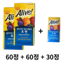 얼라이브 원스 데일리 포맨 멀티 비타민, 180정, 2개