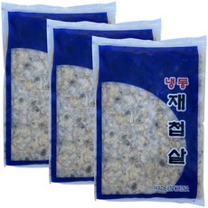힘찬푸드 중국산 재첩살 500g, 3개