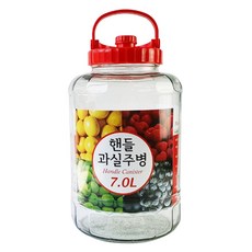 경성 만다라병 핸들 과실주병 7.0L, 1개