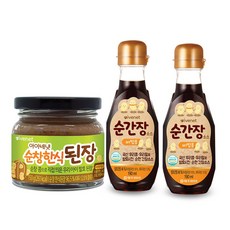 아이배냇 양념세트 순간장국물용+순간장비빔용+된장, 순간장(비빔용2개)+된장