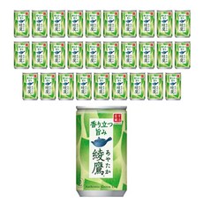 [백화점입점] 아야타카 녹차 캔 일본 티 음료 차 음료수 green tea