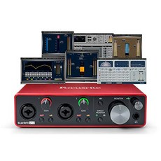 Focusrite Scarlett 2i2 2nd Gen USB Audio Interface + Waves Musicians 2 + iZotope Mobius Filter Bundle