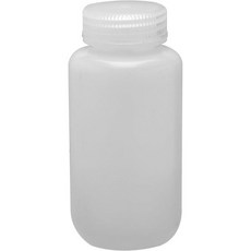 EISCO 시약 병 500mL 나사 캡이 있는 넓은 입 HDPE 랩스