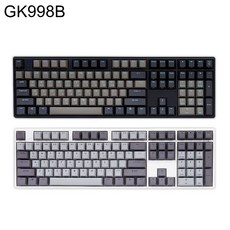GK998B SKY 블루투스 기계식 키보드 한글(화이트)