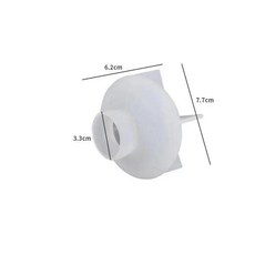 버섯 모양 실리콘 몰드 에폭시 송진 석고 폼 몰딩 주조 DIY 공예 제작 홈 데코, 1개, 02