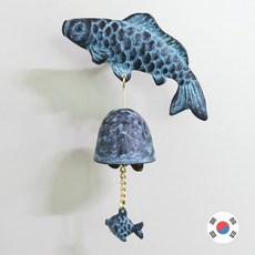 잉어R 청동 도어벨 1종 HDB-130 [맑은종/문종/국내제조]